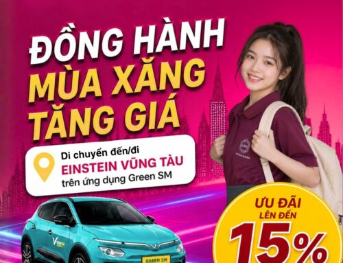 EINSTEIN VŨNG TÀU ĐỒNG HÀNH MÙA XĂNG TĂNG GIÁ